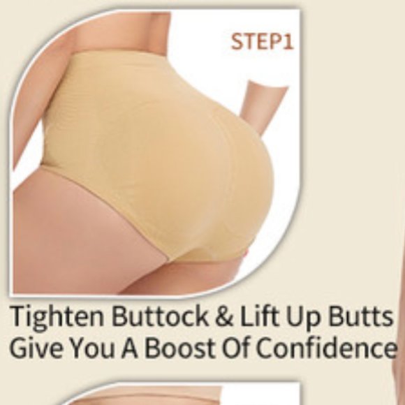 NWT The Magic Butt Lifter - Fashion Forms Buty Shaper High Brief in Nude - Picture 2 of 9